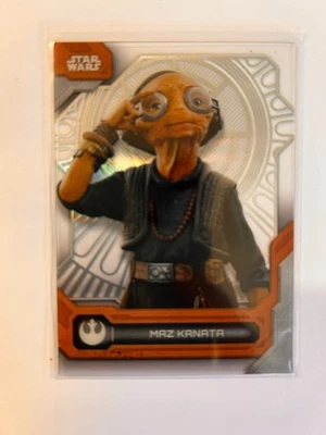 TOPPS STAR WARS HIGH TEK 2024 MAZ KANATA  THRONE ROOM #71. - Image 1 of 2