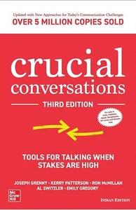 Crucial Conversations Tools for Talking When Stakes Are High Third Edition BOOK - Imagen 1 de 2