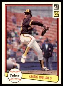 1982 Donruss #44 Chris Welsh RC - Picture 1 of 2
