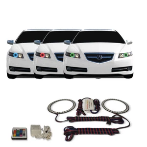 RGB Multi Color IR Headlight Halo kit for Acura TL 04-08 - Bild 1 von 11