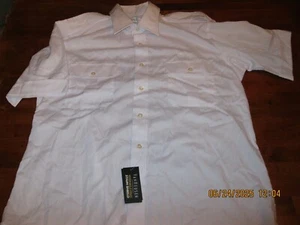 NWT Van Heusen Men's The Aviator Pilot Dress Shirt Short Sleeve Size16.5 - Picture 1 of 4