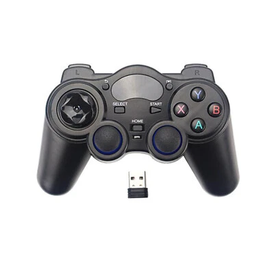 Wireless Game Controller Gamepad USB Joystick for Laptop PC WIN 7 8 10 - Image 1 of 4