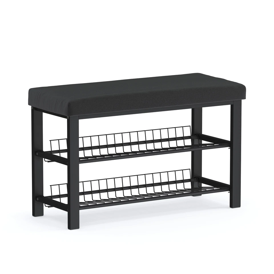 Scaffale Per Scarpe Stabile 81 Cm Padded Panca Per Scarpe - Immagine 1 di 1