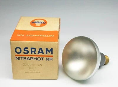 Osram Nitraphot Nr 220-230V 500W E 27 - Image 1 of 2