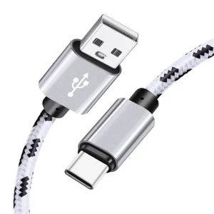 Braided USB C Type-C Cable Charging Data SYNC Charger Cable Cord 3/6/10FT Lot - Picture 1 of 15