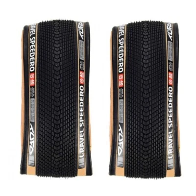 2x Tufo Speedero 700 x 40 Tubeless Hecho en la UE - Tanwall Gravel Bicicleta Rodadura Rápida Foto 1 de 4