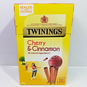 Twinings Cherry & Cinnamon 20 Bags Brand New in Box Expiry Until 07/24 - Picture 1 of 7