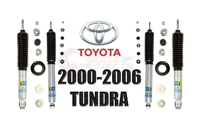 Amortiguadores delanteros ajustables Bilstein B8 5100 con juego trasero para Toyota Tundra 2000-2006 Foto 1 de 4