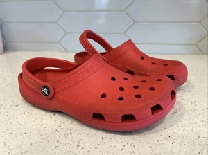 Red Crocs Classic Clog Men’s 9 Women’s 11 - Bild 1 von 6