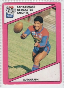 🔥 1988 Scanlens SAM STEWART  ( NEWCASTLE KNIGHTS ) 130 of 144 🔥#2 - Picture 1 of 1