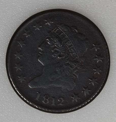1812 Classic Head Large Cent - Details Cover