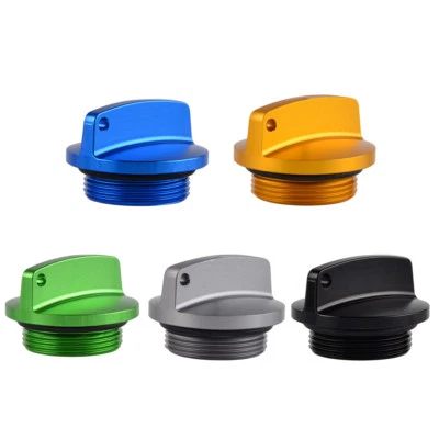 New For Kawasaki CNC Oil Filler Cap Cover ZZR400 ZZR1200 ZX-10R ZX-6RR GPZ400R/S — 第 1/4 张图片