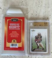 CARDBOARD GOLD 50 Count Bag Beckett Perfect Fit Graded Slab / Sleeves -  #6508