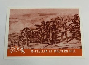 1965 Civil War Picture Card Reprint Single #22 McLellan at Malvern Hill - Picture 1 of 2