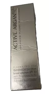 Crema Giorno Active Argan Peso Piuma 1,7 fl. Oz. SPF Advanced Plasma Pelle Matura - Foto 1 di 4