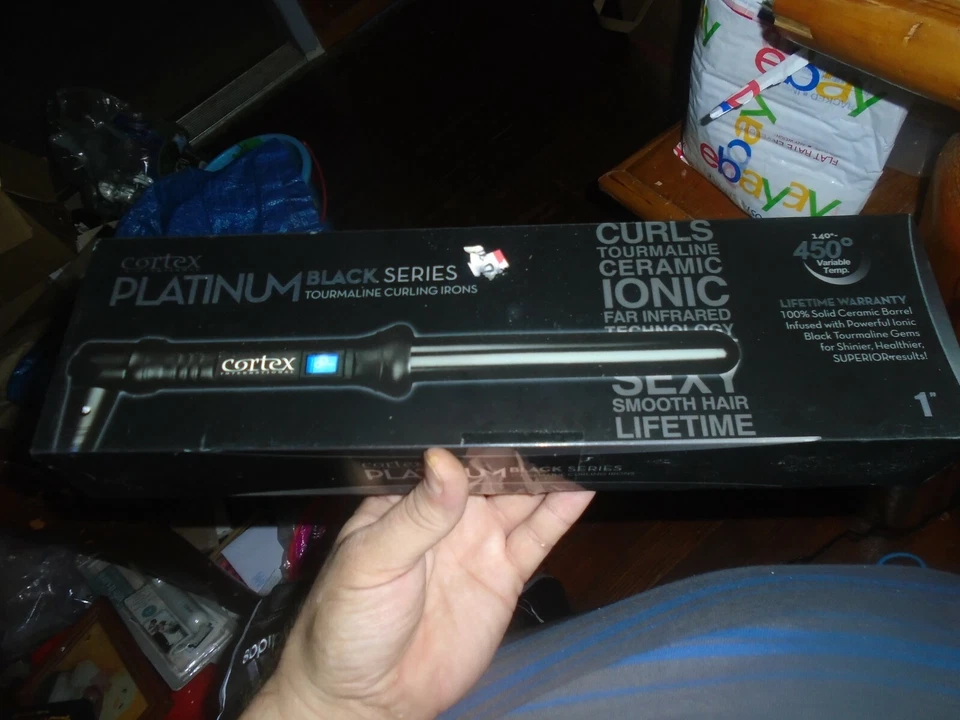 CORTEX PLATINUM BLACK SERIES TOURMALINE CURLING 1" - Image 1 of 2