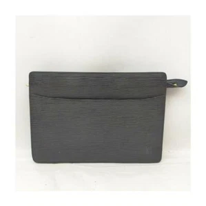 Louis Vuitton Black Epi Leather Pochette Homme Clutch Bag 863148 - Picture 1 of 12