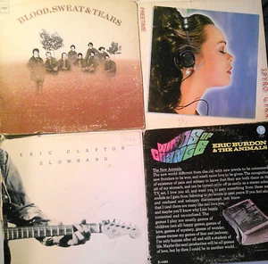 Lot of 4 rock LPs : Eric Clapton; Blood, Sweat & Tears; Spyro Gyra; Eric Burdon - Bild 1 von 13