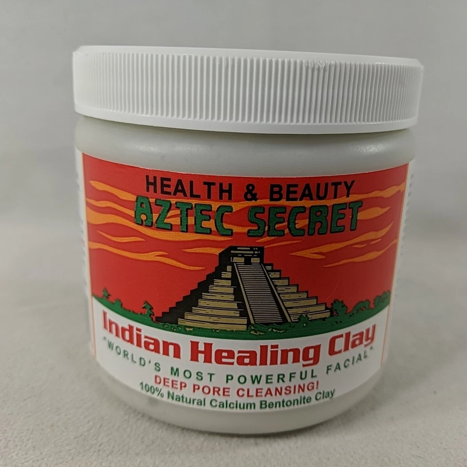 Aztec Secret Indian Healing Clay Deep Pore Cleanse Facial Calcium Bentonite 1lb - Image 1 of 4