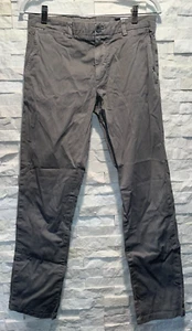 EUC Herren VINEYARD VINES 100 % Baumwolle schmale flache Vorderseite Hose hellgrau 30 x 32 - Bild 1 von 7