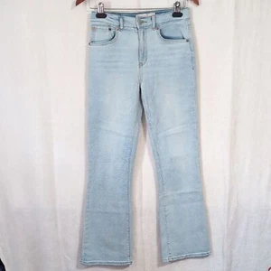 Levi's 726 Flare Light Blue Wash High Rise Jeans Size Girl's 16 - Picture 1 of 6