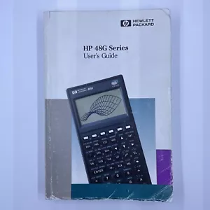 HP 48G 48G+ 48GX Calculator User's Guide Manual Edition 8 Latest Good - Foto 1 di 6