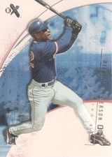 2002 E-X Baseball #15 Rickey Henderson Boston Red Sox