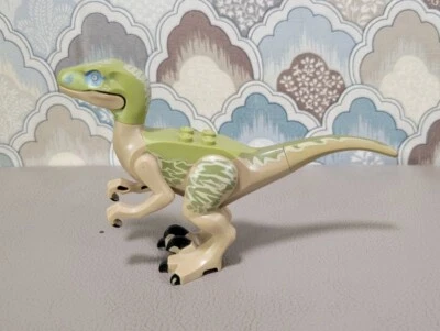 LEGO Jurassic World: Raptor Rampage 75917 Dinosaurio Raptor Figura SOLO Luz Gn Foto 1 de 4