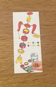 Beipackzettel BPZ - Malstiftbehälter Maler - Bild 1 von 2