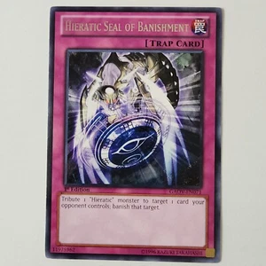 Hieratic Seal of Banishment - GAOV-EN071 - LP - Rare - 1st ed - Yugioh - Picture 1 of 2