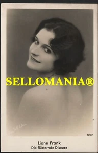 POSTKARTE DEUTSCHLAND JAHRE 1930 LIANE FRANK SCHAUSPIELERIN THEATER CC05782 DE - Picture 1 of 1