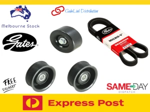 GATES Belt & Pulley Kit for Nissan 370Z Z34 3.7L V6 24V DOHC MPFI VQ37VHR - Picture 1 of 1
