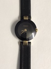 Rare Rado  Jubilee 204 3579 4N Ladies Womens Wristwatch Black Dial