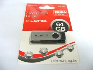 . . 64GB USB Stick 2.0 HIGH SPEED ( 64 GB USB-Stick 2.0 ) Xlyne Neu . . - Afbeelding 1 van 1