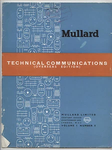 MULLARD - TECHNICAL COMUNICATIONS - VOLUME 1 - NUMBER 7 - MAY 1954 - Imagen 1 de 1