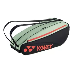 Yonex TEAM Racquet Bag 6 pcs Tennis Badminton Racket (BA42326EX) - Black/Green - Picture 1 of 1