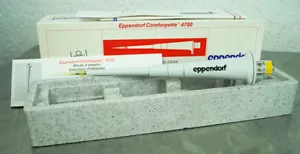 Pipeta Eppendorf Comforpette 4700 50 μl NUEVO EMBALAJE ORIGINAL pipeta de un solo canal pipeta de laboratorio - Imagen 1 de 6