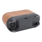 (EU Plug)200ml Humidifier ABS 24V 8W Aroma Diffuser LED Flame Lamp Air Mist HG