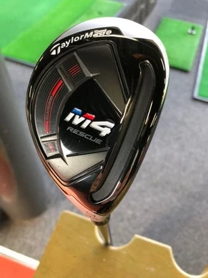 TaylorMade M4 Rescue 22° TM6 Flex S Used Golf Hybrid Reissue 4U - Image 1 of 4