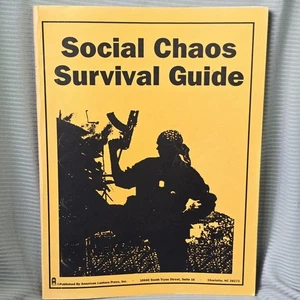"Social Chaos Survival Guide" by Jake Carson, American Sentinel book - Picture 1 of 10