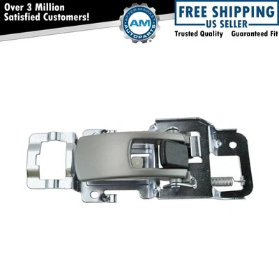 Manija de puerta interior izquierda plateada para Chevrolet Equinox 2005-2009 Foto 1 de 4