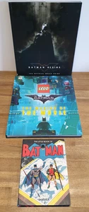 Batman Begins: The Official Movie Guide, Lego Batman and Little book of Batman - Foto 1 di 21