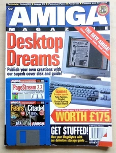 CU Amiga Magazine ~Oct 1995 With Cover Disks Fears / Citadel and Pagestream - Photo 1/5
