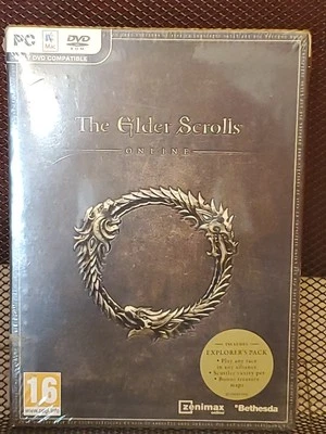 Elder Scrolls Online Window Mac Version PC Game Explorer's Pack RARE - Image 1 of 3