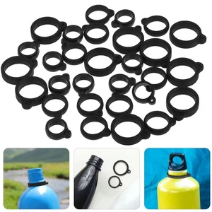 30 Pcs Silicone Anneau Suspendu Homme Anti-Perte Anneaux Caoutchouc Support Stylo - Photo 1/12