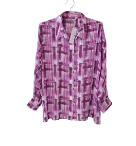 Nuevo Top Porta Mujer SOFT AROUND XL (18) Magenta Metálico Transparente Manga Larga - Imagen 1 de 13