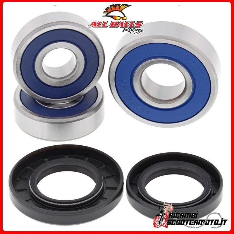 KIT CUSCINETTI RUOTA POSTERIORE ALL BALLS HONDA CB600F HORNET (EURO) 2000 25-146 Foto 1 de 1