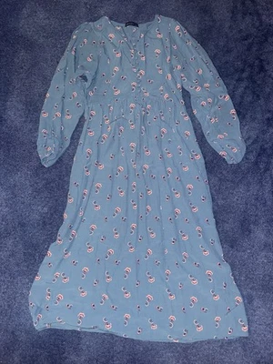 Women’s Marks & Spencer Collection Long Patterned Dress UK Size 8 - Image 1 of 4