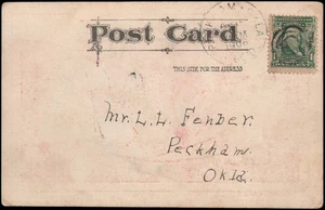 Peckham Oklahoma Territory receiver, 1906, PPC early telephone - Picture 1 of 2