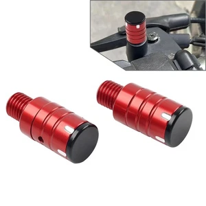Mirror Hole Blanking Plug Screw Cap Bolt 10MM Red For Yamaha MT07 MT09 MT10 Red - Picture 1 of 11